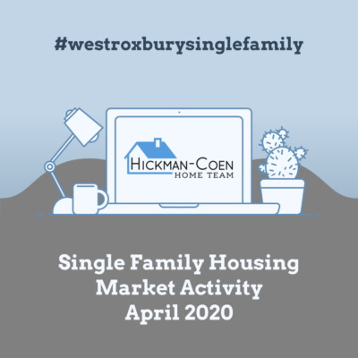 West Roxbury Single Family Housing Activity April 2020