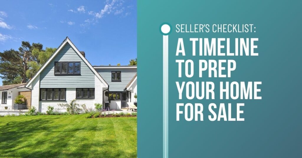 A timeline to prep your home for sale