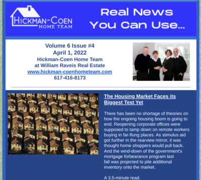 April 1 Real News You Can Use