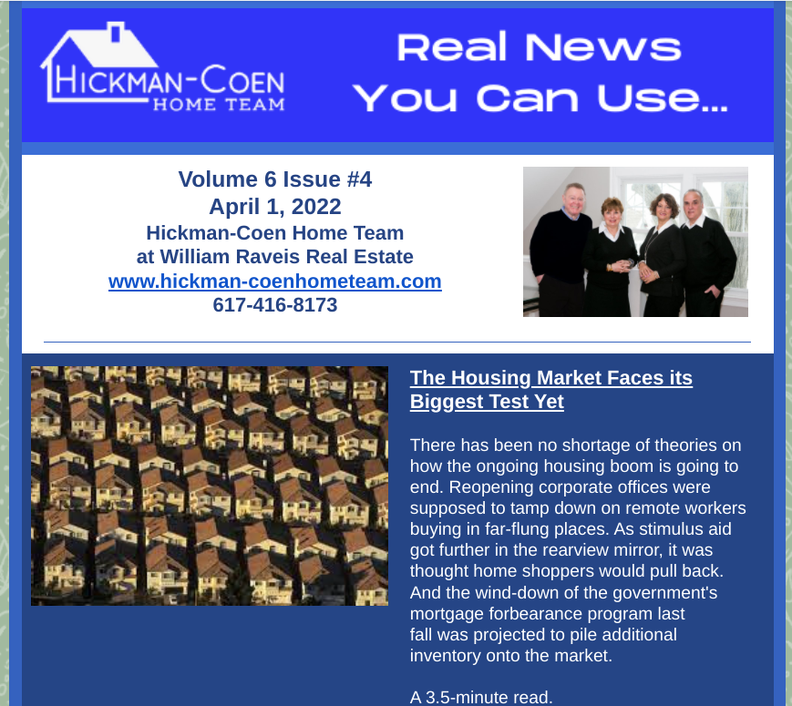 April 1 Real News You Can Use